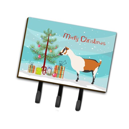 Carolines Treasures Alpine Goat Christmas Leash or Key Holder BB9247TH68